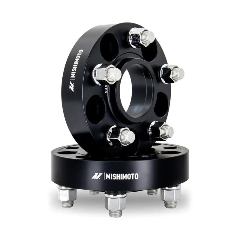 Mishimoto Wheel Spacers - 5X114.3 / 70.5 / 30 / M14 - Black 1