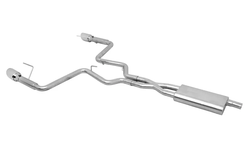 Gibson 15-19 Ford Mustang Ecoboost 2.3L 2.25In Cat-Back Dual Exhaust - Stainless 1