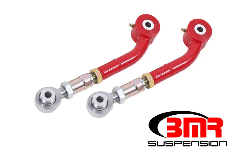Bmr 2005-2023 Dodge Charger / Challenger / 300 Upper Trailing Arms W/ On-Car Adj. Poly/Rod Ends - Red 1