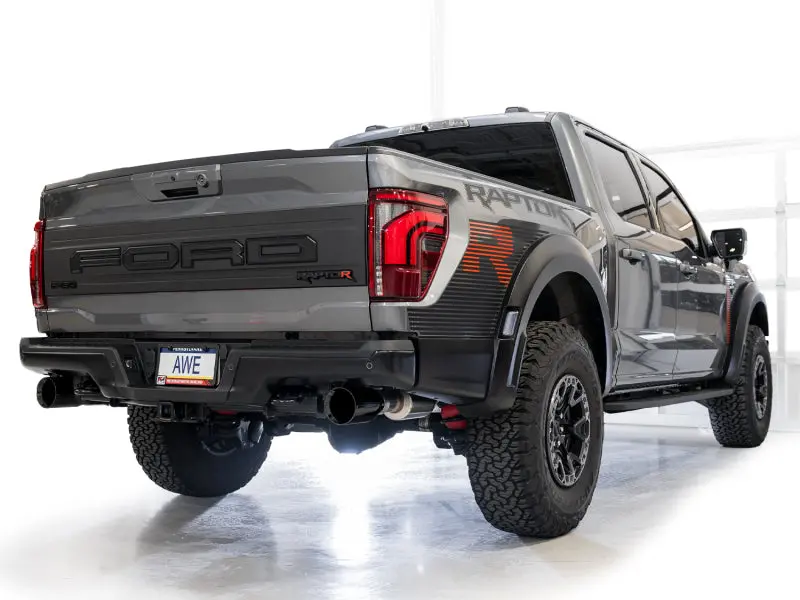Awe Gen 3 Raptor R Switchpath Exhaust - Diamond Black Tips 2