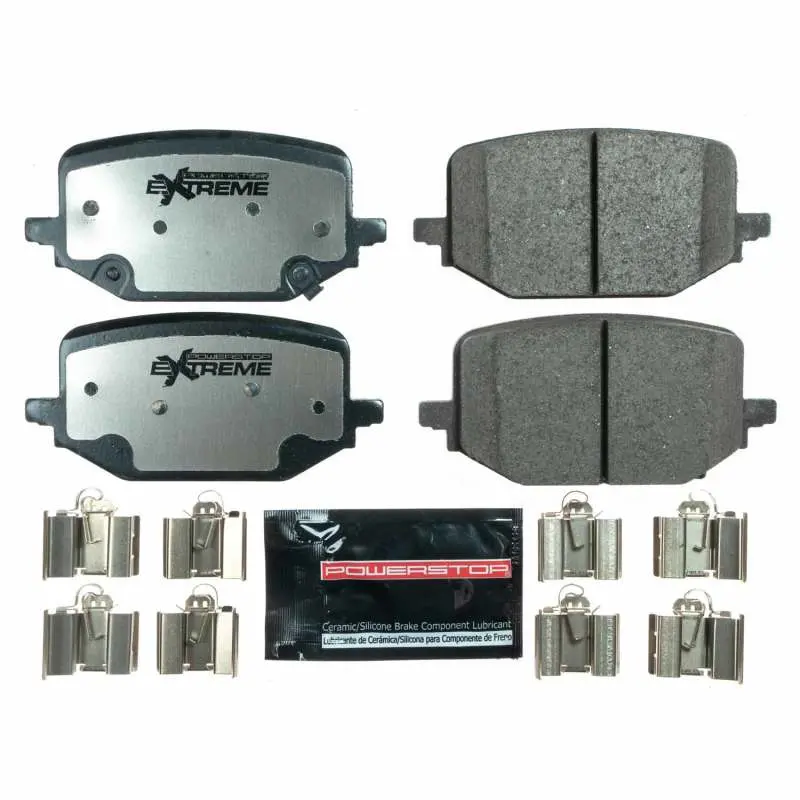 Power Stop 20-21 Ford Explorer Rear Z36 Truck & Tow Brake Pads W/Hardware 1