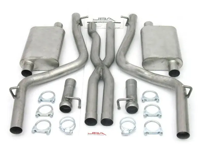 Jba 08-14 Dodge Challenger 5.7L 409Ss Dual Rear Exit Cat-Back Exhaust 1