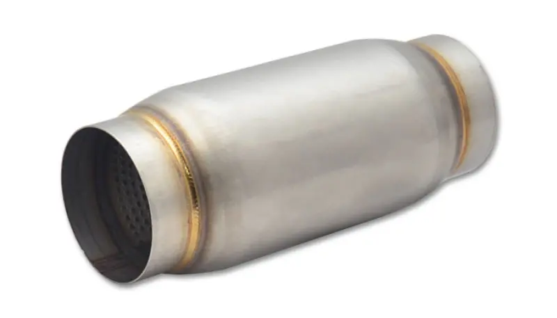 Vibrant Ss Race Muffler 3In Inlet/Outlet X 9In Long 3.75In Muffler Body Od 1