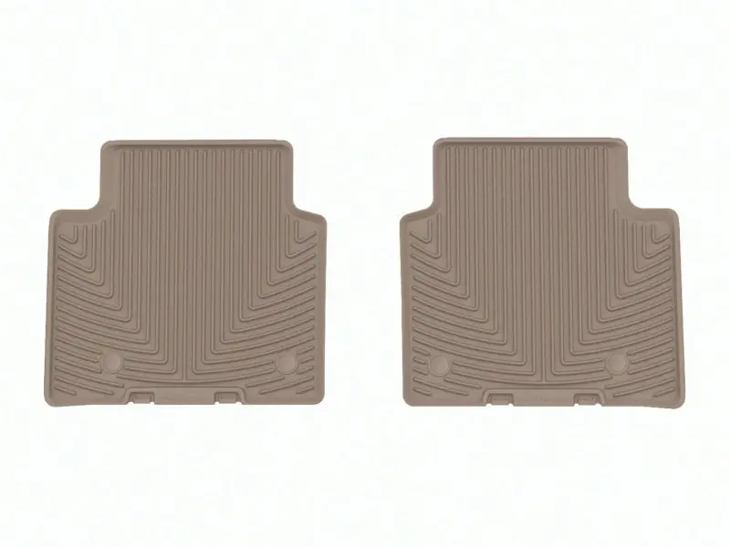 Weathertech 22-23 Jeep Grand Cherokee Wl (Incl. 2022 4Xe) Rear Rubber Mats - Tan 1