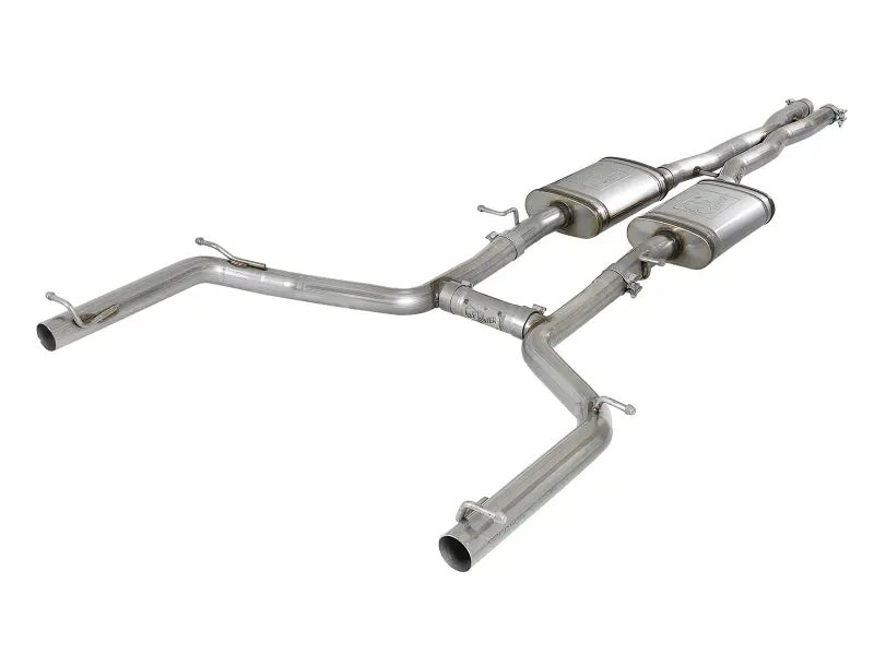 Afe Mach Force-Xp 2-1/2In 304 Ss Cat-Back Exhaust 15-19 Dodge Challenger V6-3.6L - Raw Tip 1