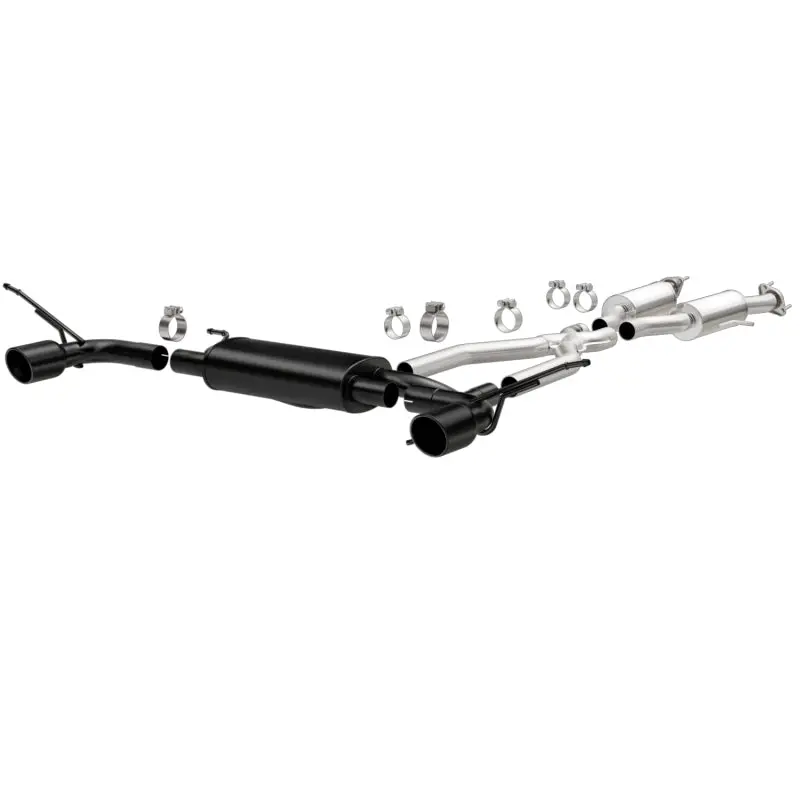 Magnaflow Cat-Back Ss 2.5In Dual Split Rear 4In Black Tip 11-16 Jeep Grand Cherokee 5.7L V8/3.6L V6 1