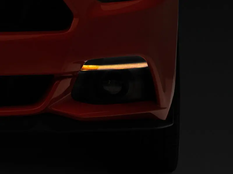 Raxiom 15-17 Ford Mustang Axial Series Led Sequential Turn Signals (Smoked) 1
