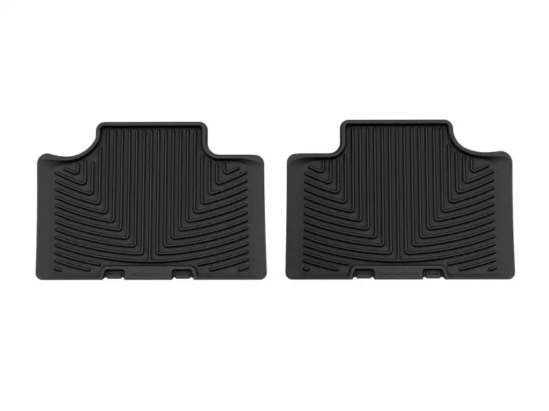 Weathertech 11-21 Dodge Durango / Jeep Grand Cherokee Rear Rubber Mats - Black 1