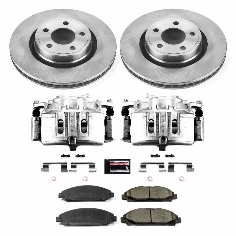 Power Stop 15-20 Ford Mustang Front Autospecialty Kit W/Cals 1