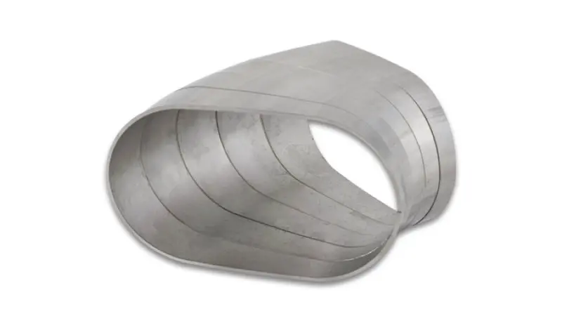 Vibrant 45 Degree Horizontal Plane Oval 304Ss Pie Cuts Nominal Tube 3.50In 1