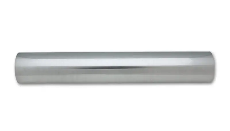 Vibrant 3In O.D. Universal Aluminum Tubing (18In Long Straight Pipe) - Polished 1