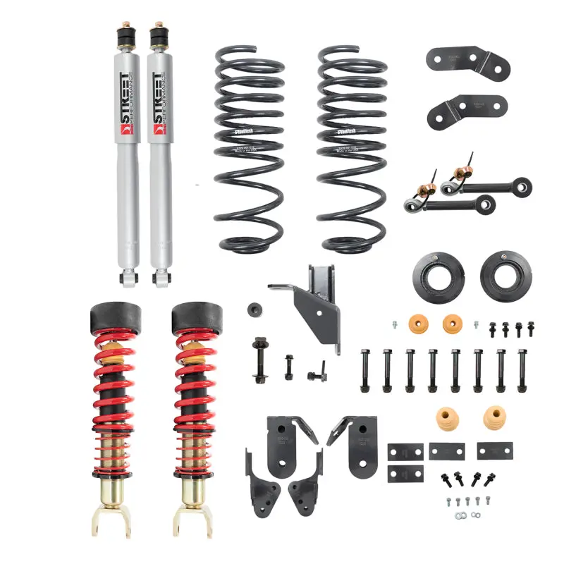 Belltech Coilover Kit 2019+ Ram 1500 2Wd/4Wd 1-3In F / 4-5In R 1