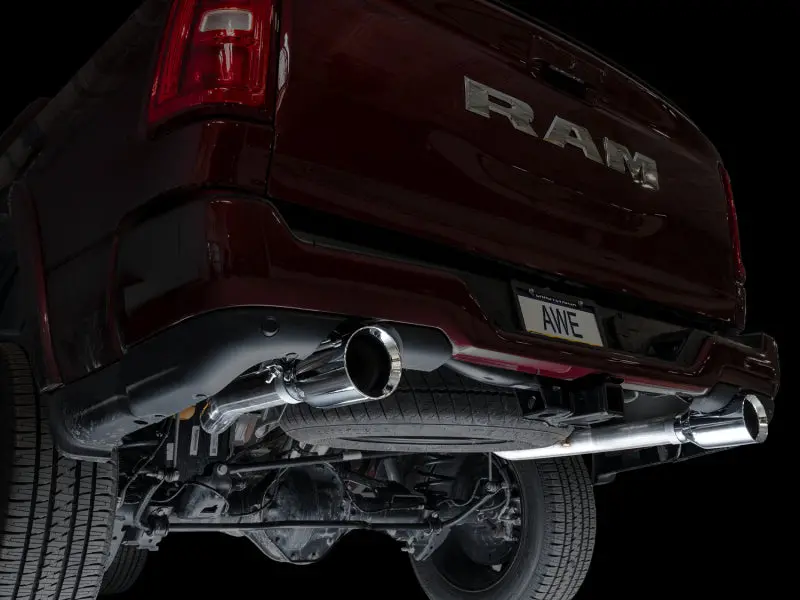 Awe 25+ Ram 1500 3.0Tt 0Fg Catback Touring Exhaust - Chrome Silver Tips 1