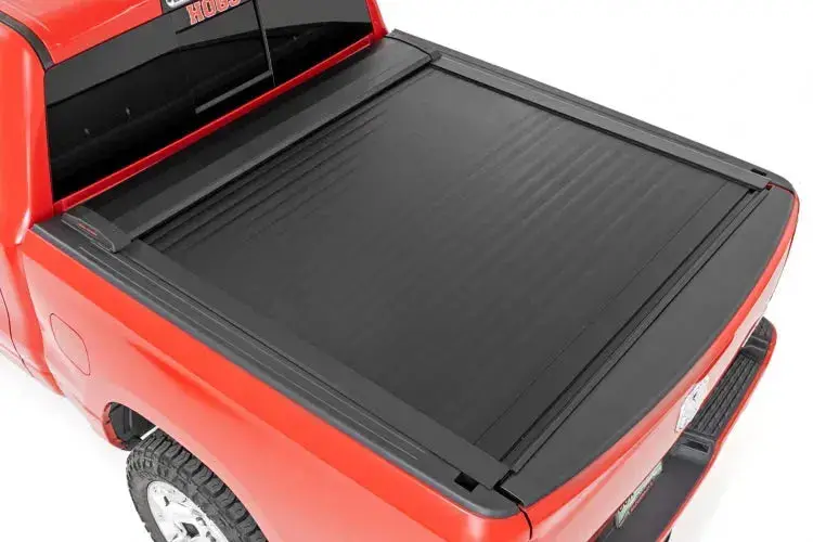 Discontinued Rough Country Retractable Bed Cover 5'7" Bed | Ram 1500 & Rho (19-25)/1500 Trx (21-24) 1