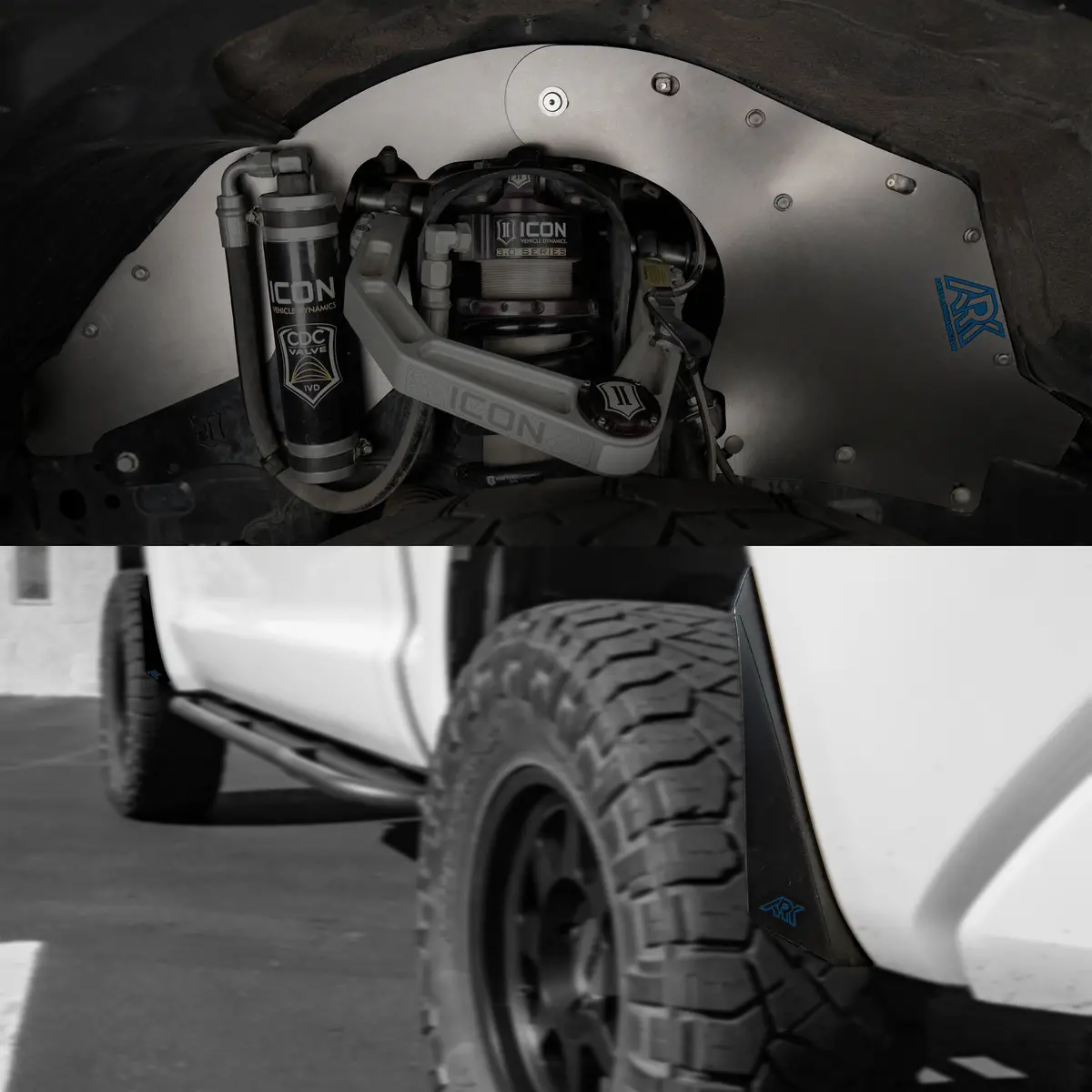 2007-2021 Toyota Tundra Trixpoly Splash Guards & Mudflap Micros 41