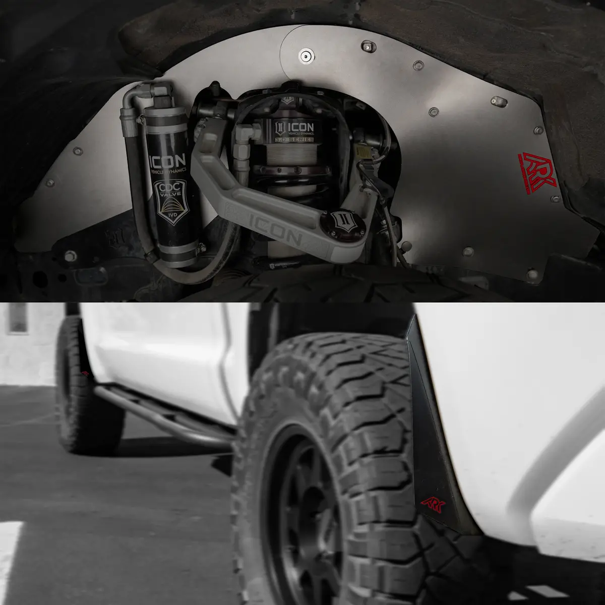 2007-2021 Toyota Tundra Trixpoly Splash Guards & Mudflap Micros 39