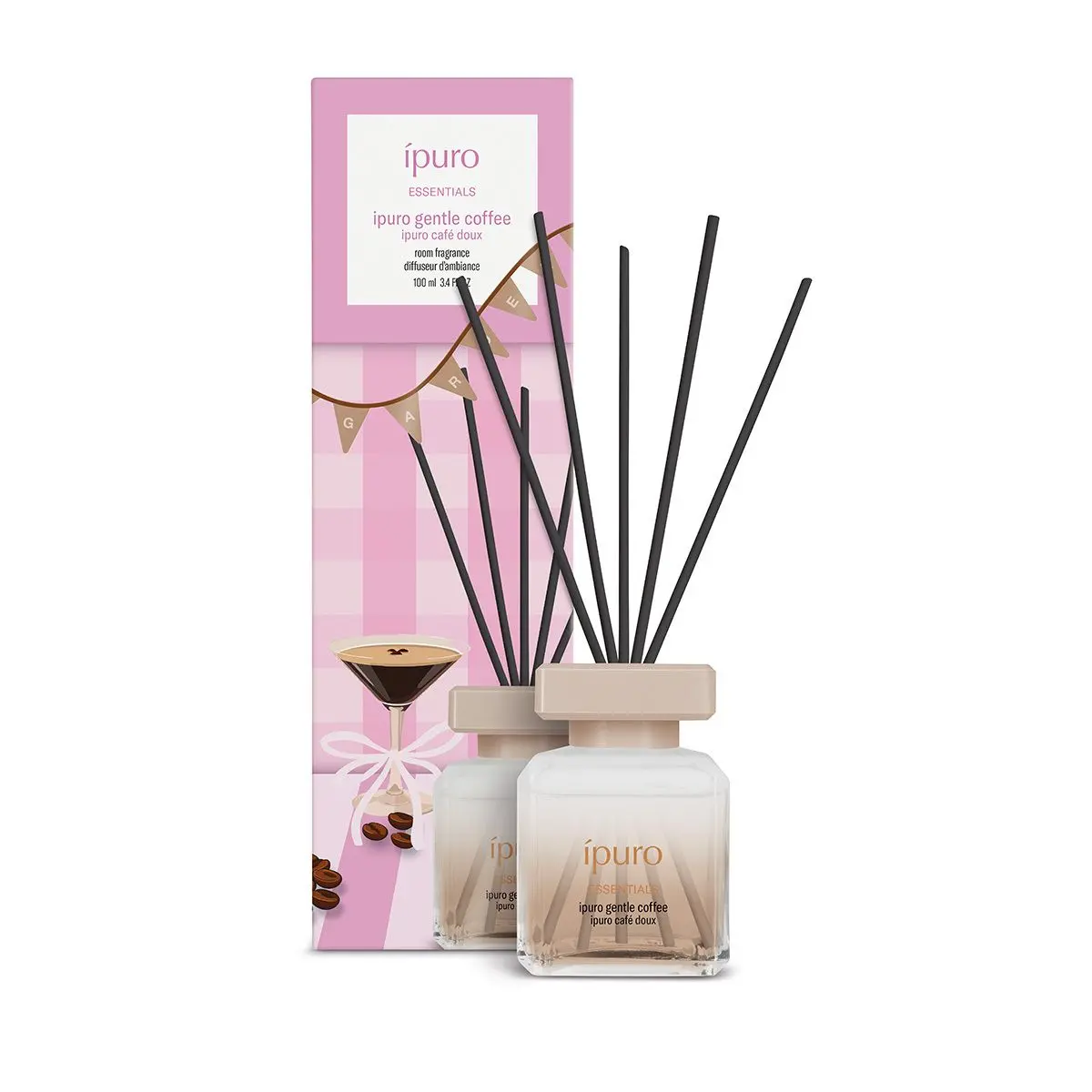 Ipuro Geurdiffuser Gentle Coffee 100Ml 1
