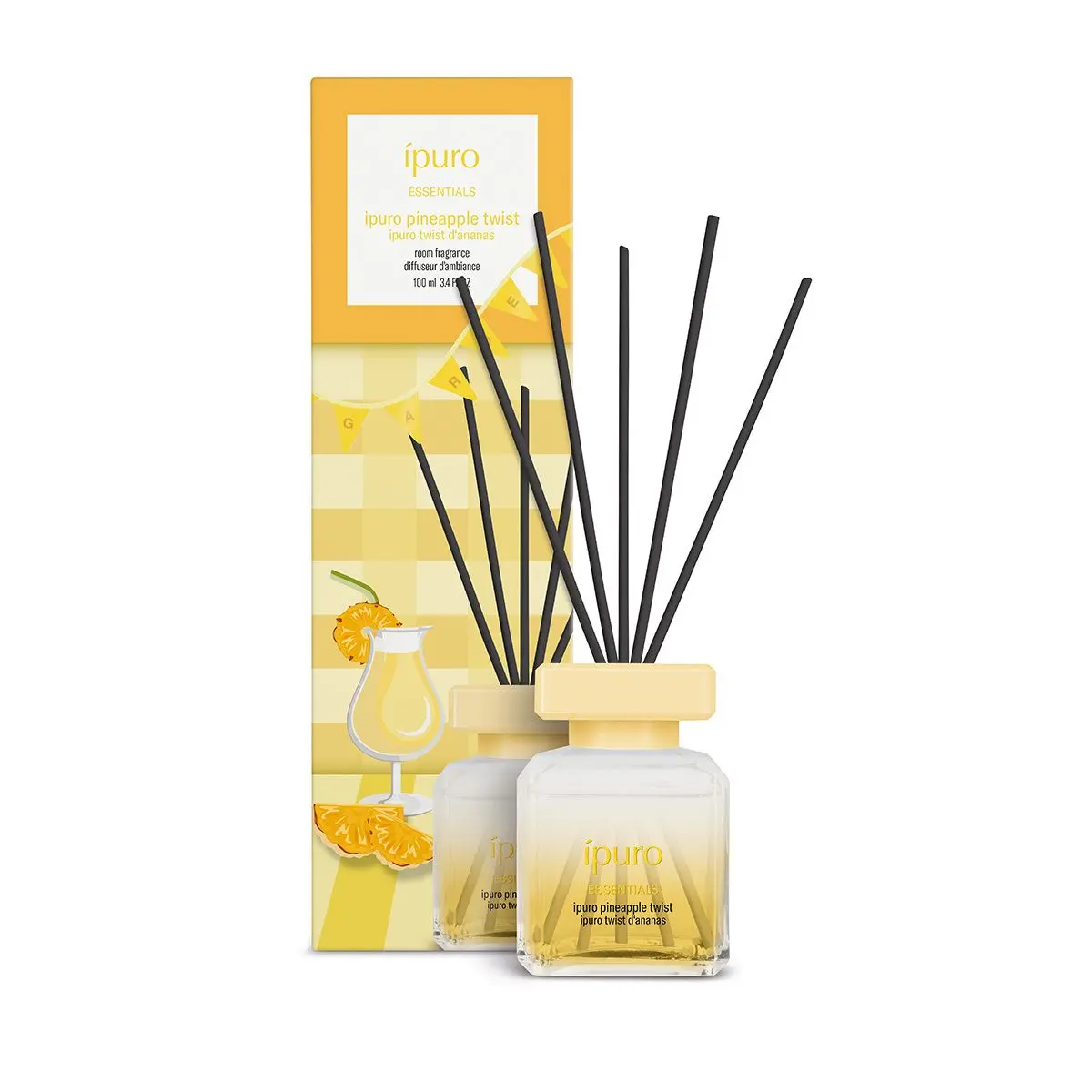 Ipuro Geurdiffuser Pineapple Twist 100Ml 1