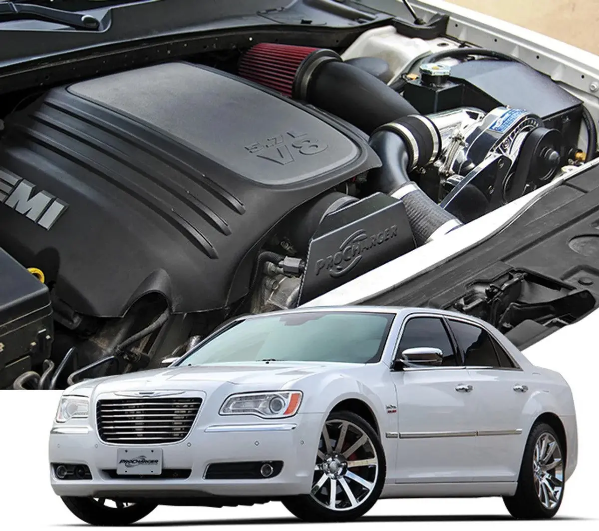 Procharger Ho Intercooled Supercharger Tuner Kit For 11-23 Chrysler 300C 5.7L 1