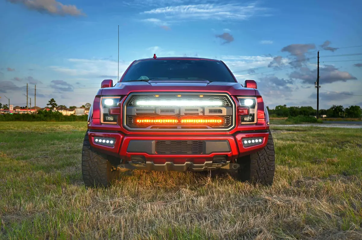 2017-2020 Ford Raptor Gen 2 Dual 40S Light Bars 2