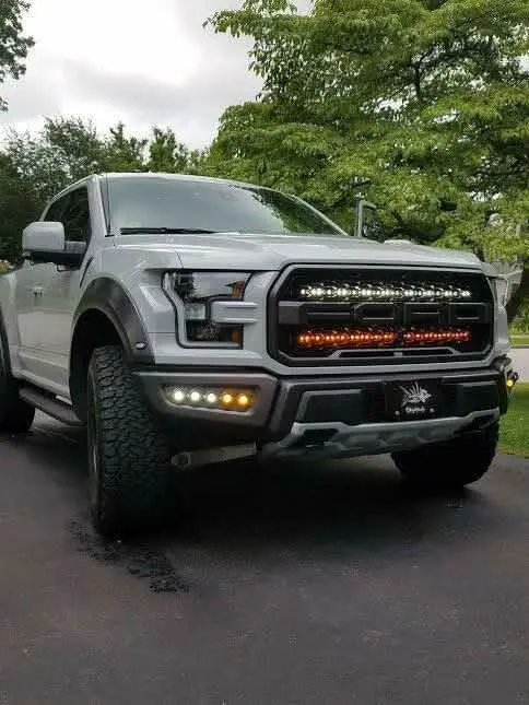 2017-2020 Ford Raptor Gen 2 Dual 40S Light Bars 4