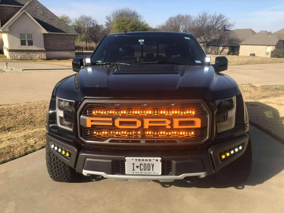 2017-2020 Ford Raptor Gen 2 Dual 40S Light Bars 5