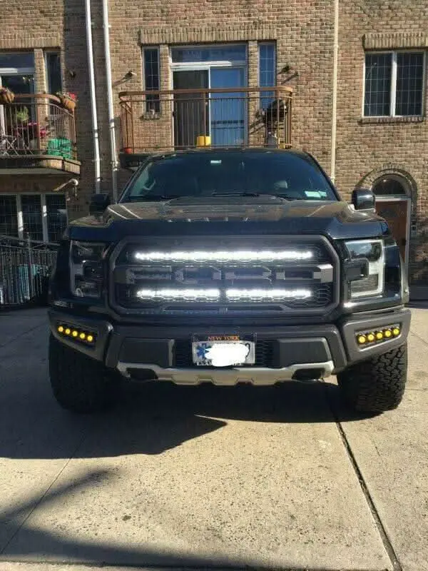 2017-2020 Ford Raptor Gen 2 Dual 40S Light Bars 6