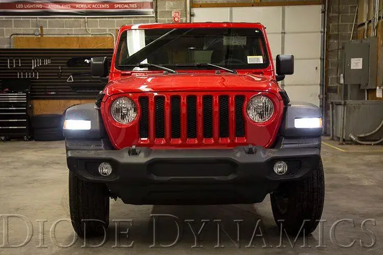 Diode Dynamics Switchback Turn Signal Leds For 2018-2021 Jeep Jl Wrangler Sport (Pair) 1