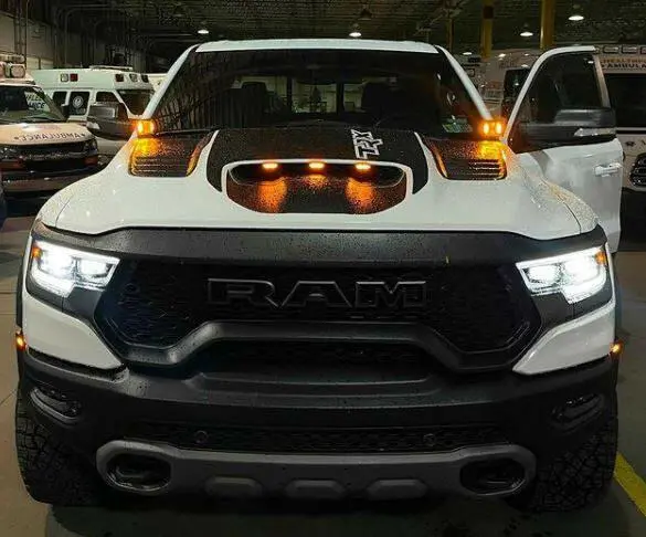 M&R Automotive 2019+ Ram 1500 Trx Hood Mount/Ditch Lights/Pillars 1