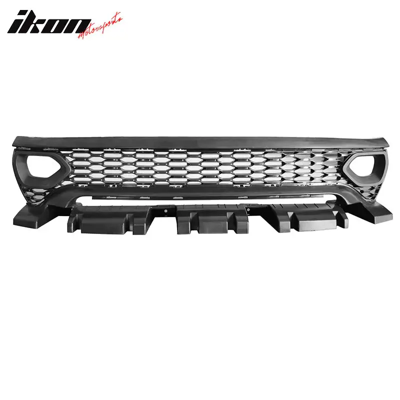 Ikon Motorsports 2020-2023 Dodge Charger Widebody Srt Scat Pack Style Upper Grille 2