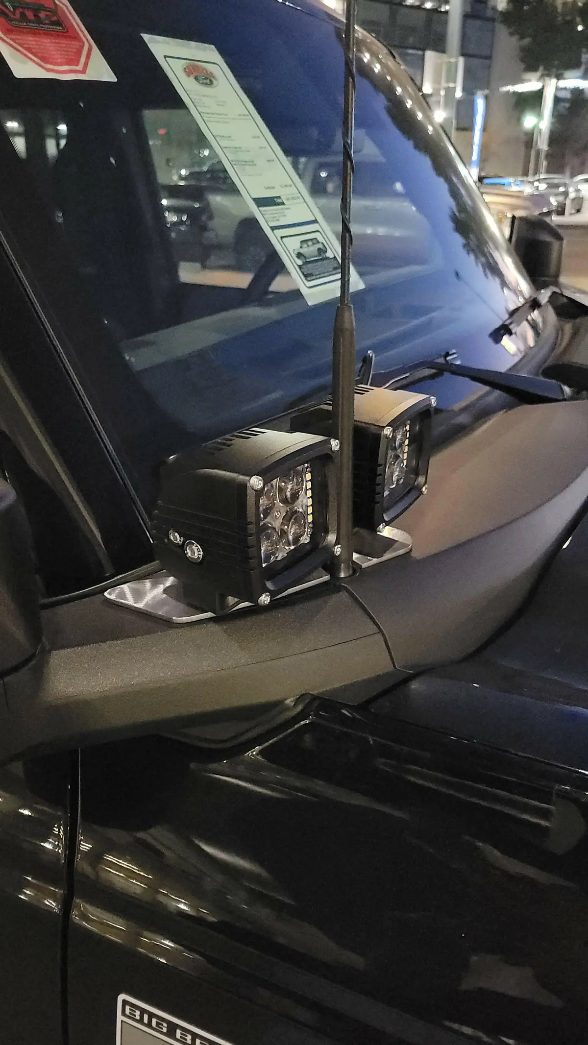 2021+ Ford Bronco Hood Mount/Ditch Lights/Pillars 2