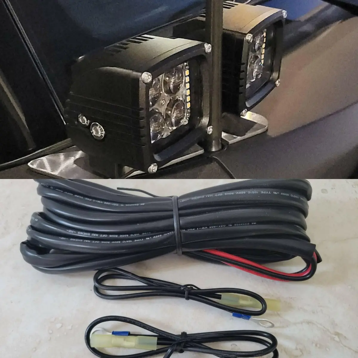 2021+ Ford Bronco Hood Mount/Ditch Lights/Pillars 2