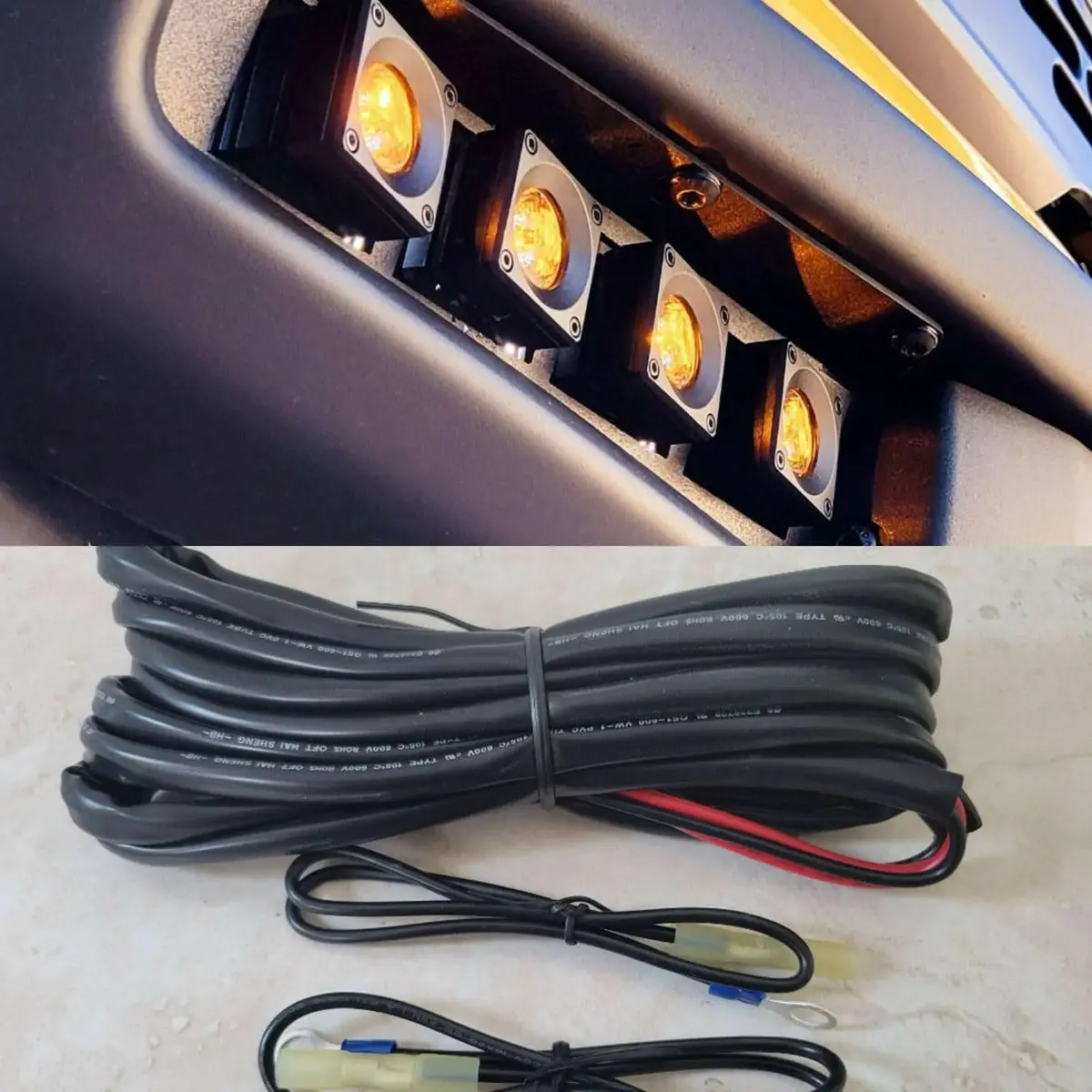 2021+ Ford Bronco Modular Bumper Dual Function Fog Light Kit 1