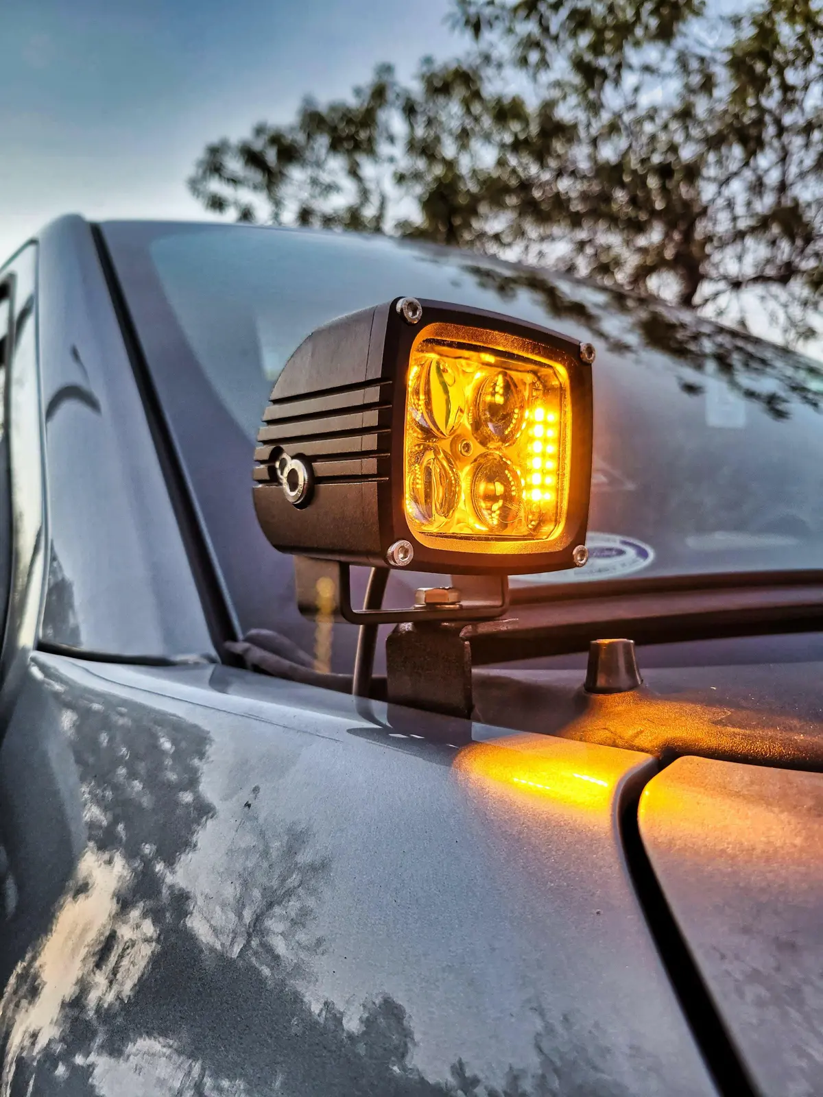 2021-2023 Ford F150 Hood Mount/Ditch Lights/Pillars 1