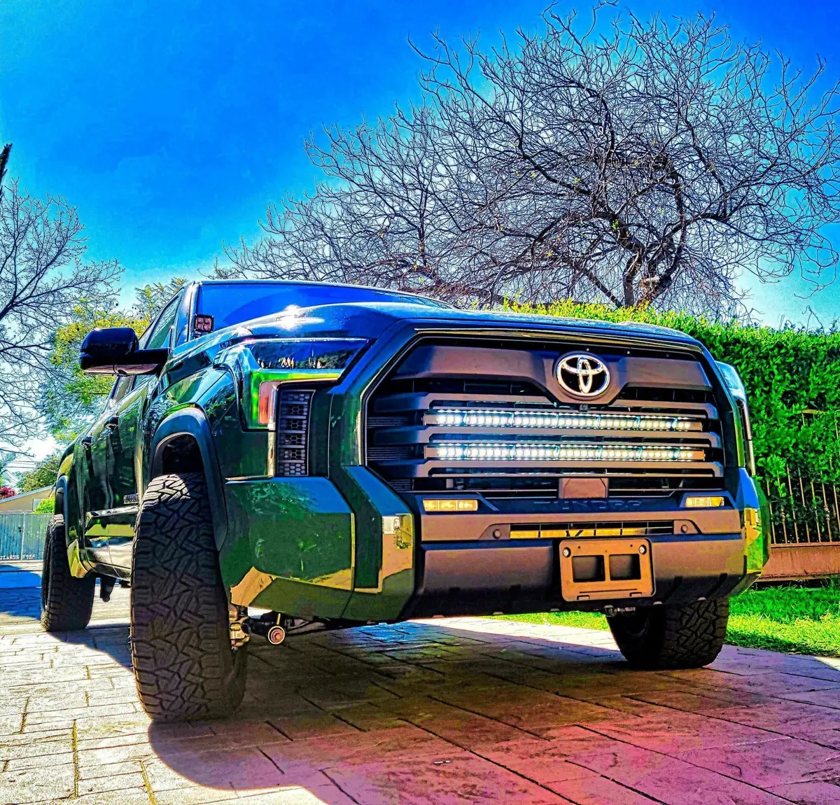2022+ Toyota Tundra Dual 40S Light Bars 1