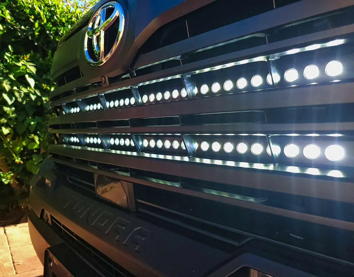 2022+ Toyota Tundra Dual 40S Light Bars 2