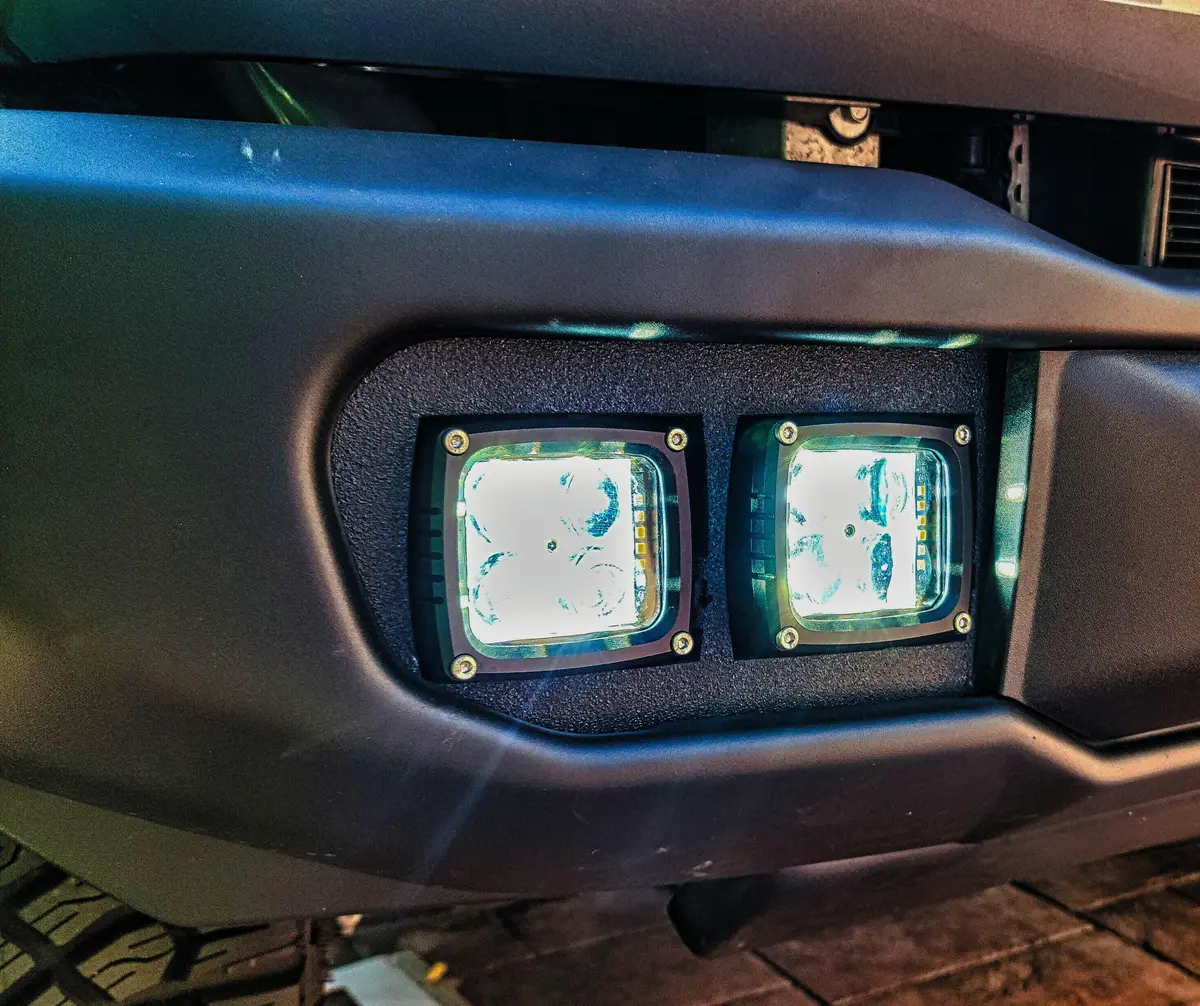 2021+ Ford Bronco Capable Bumper Dual Function Fog Light Kit 2