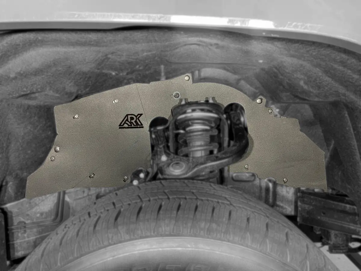 2024+ Toyota Tacoma Trixpoly Splash Guards 8