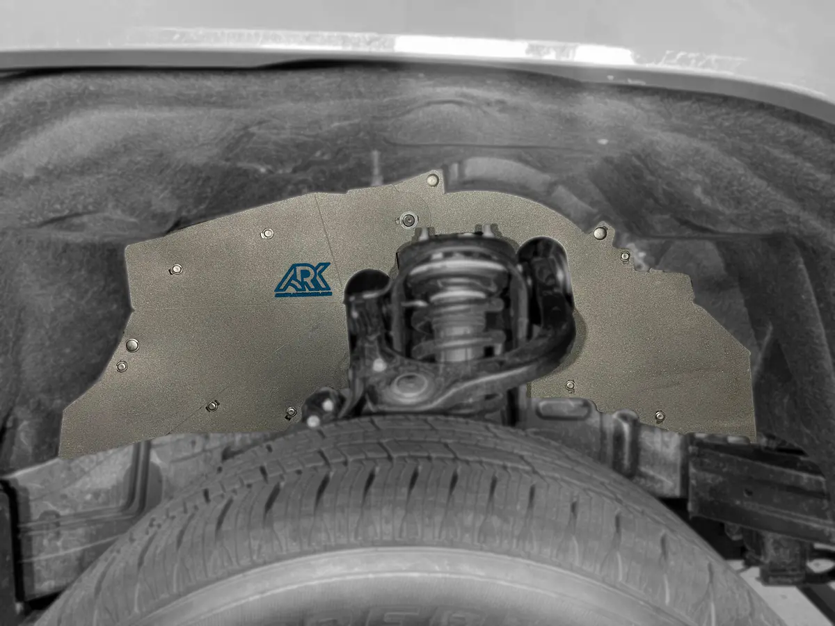 2024+ Toyota Tacoma Trixpoly Splash Guards 6