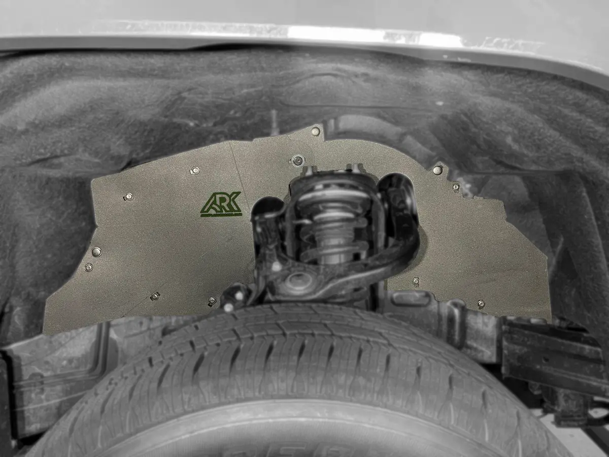 2024+ Toyota Tacoma Trixpoly Splash Guards 7