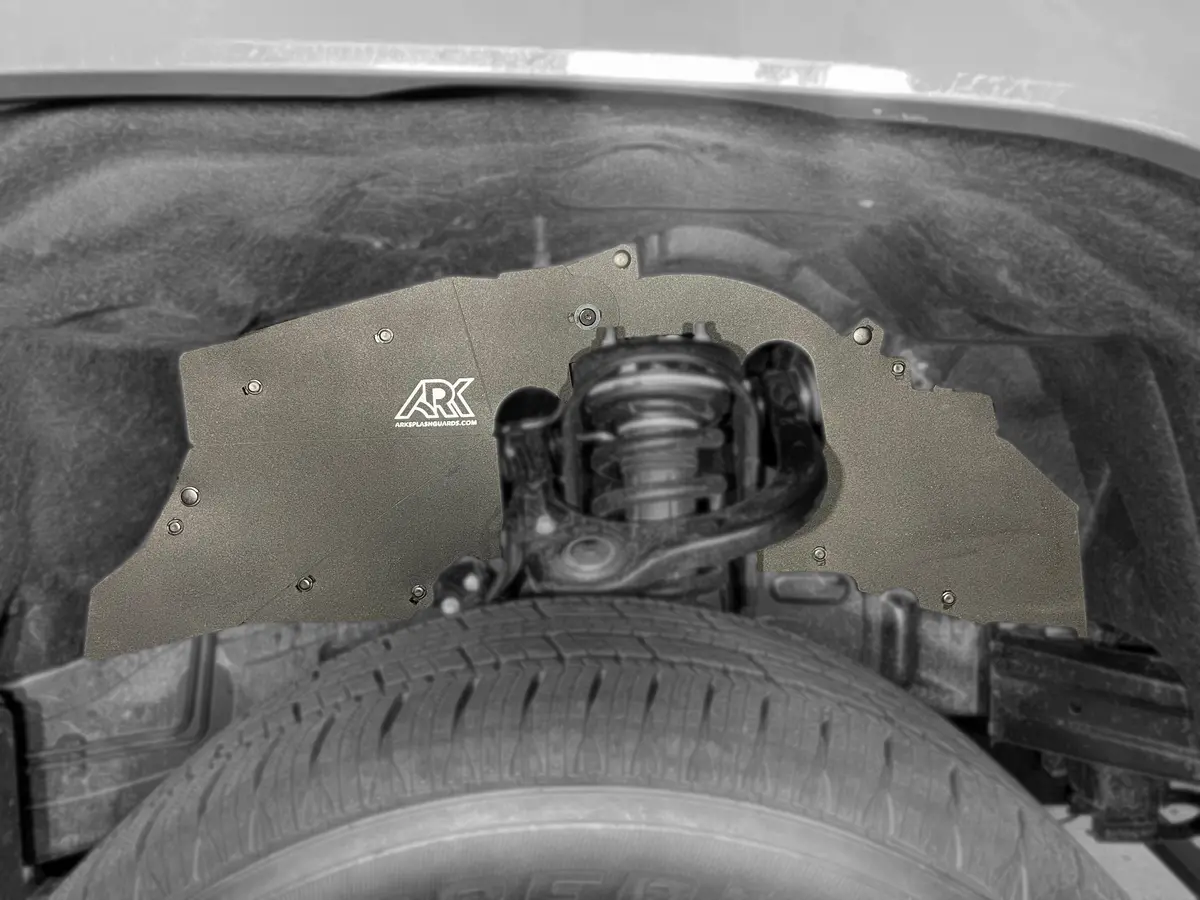 2024+ Toyota Tacoma Trixpoly Splash Guards 1