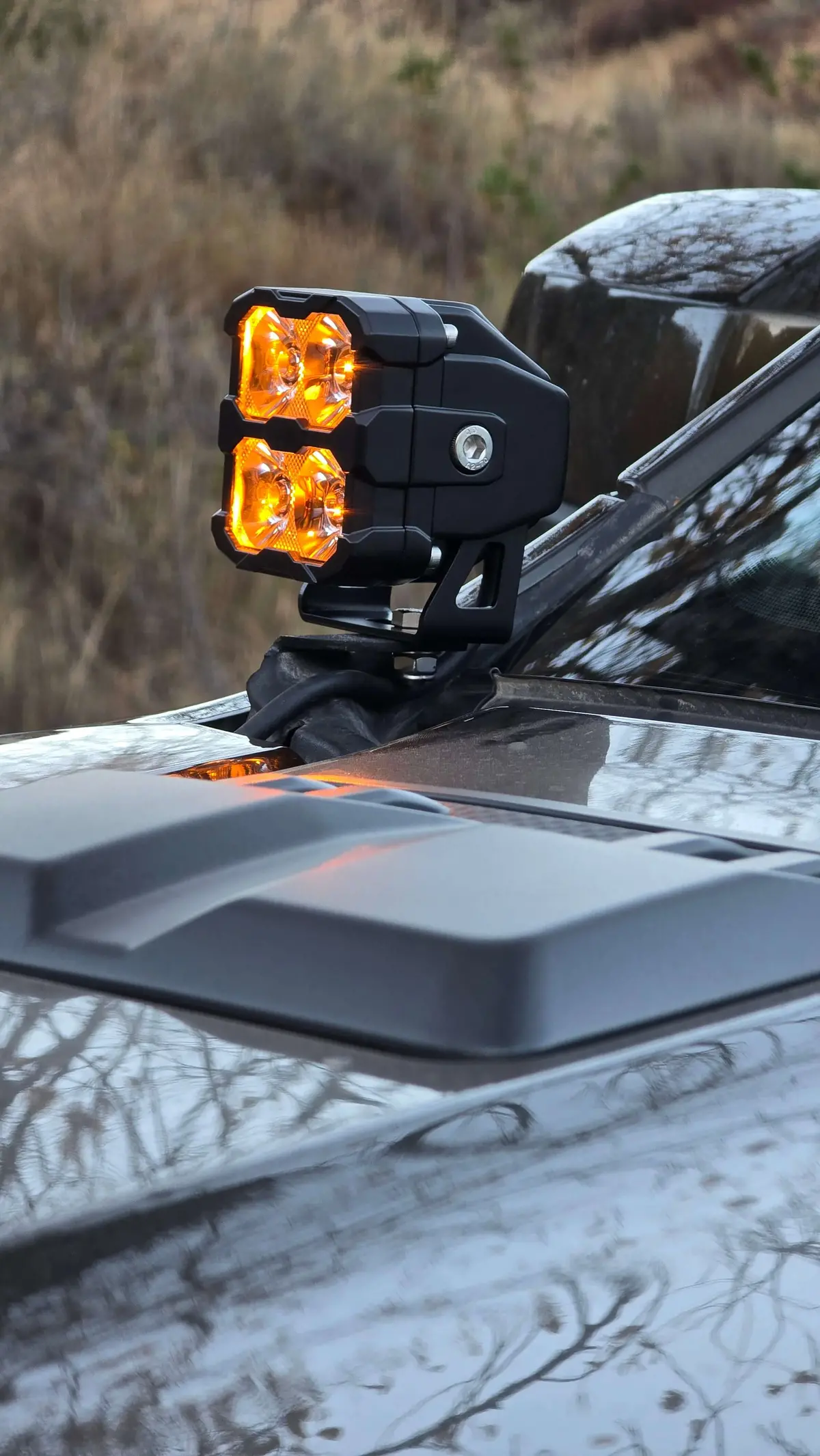 2024+ Ford Ranger Raptor Hood Mount/Ditch Lights - Pro 1