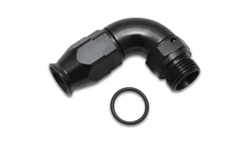 Vibrant -6An To -8Orb 90 Degree Hose End Fitting For Ptfe Hose 1
