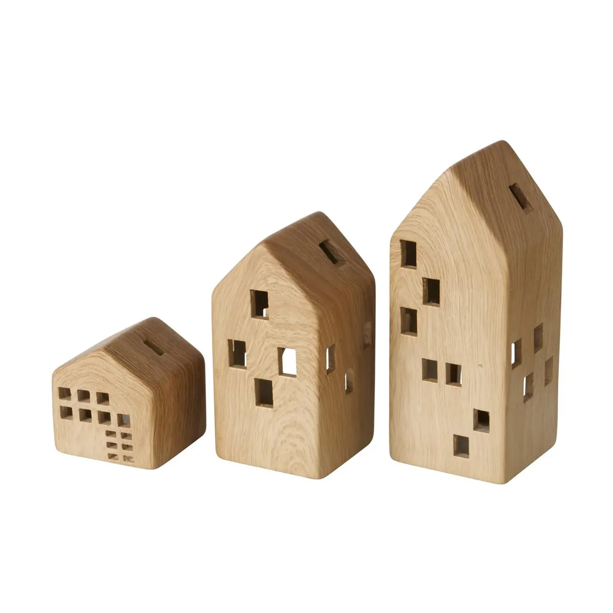 Boltze Home Theelichthouder Huismodel Set A 3 1