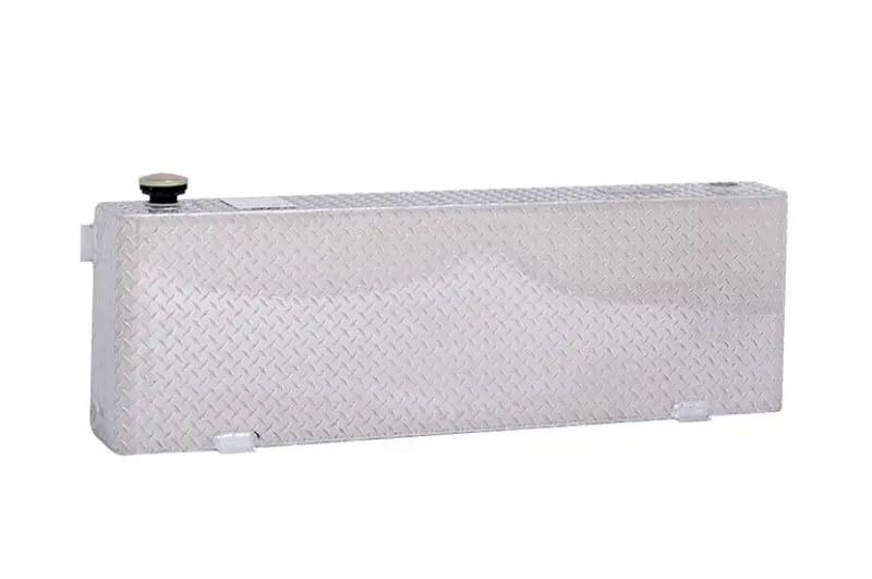 Deezee Universal Tanks - Auxiliary Long Rectangle Brite-Tread Aluminum 2