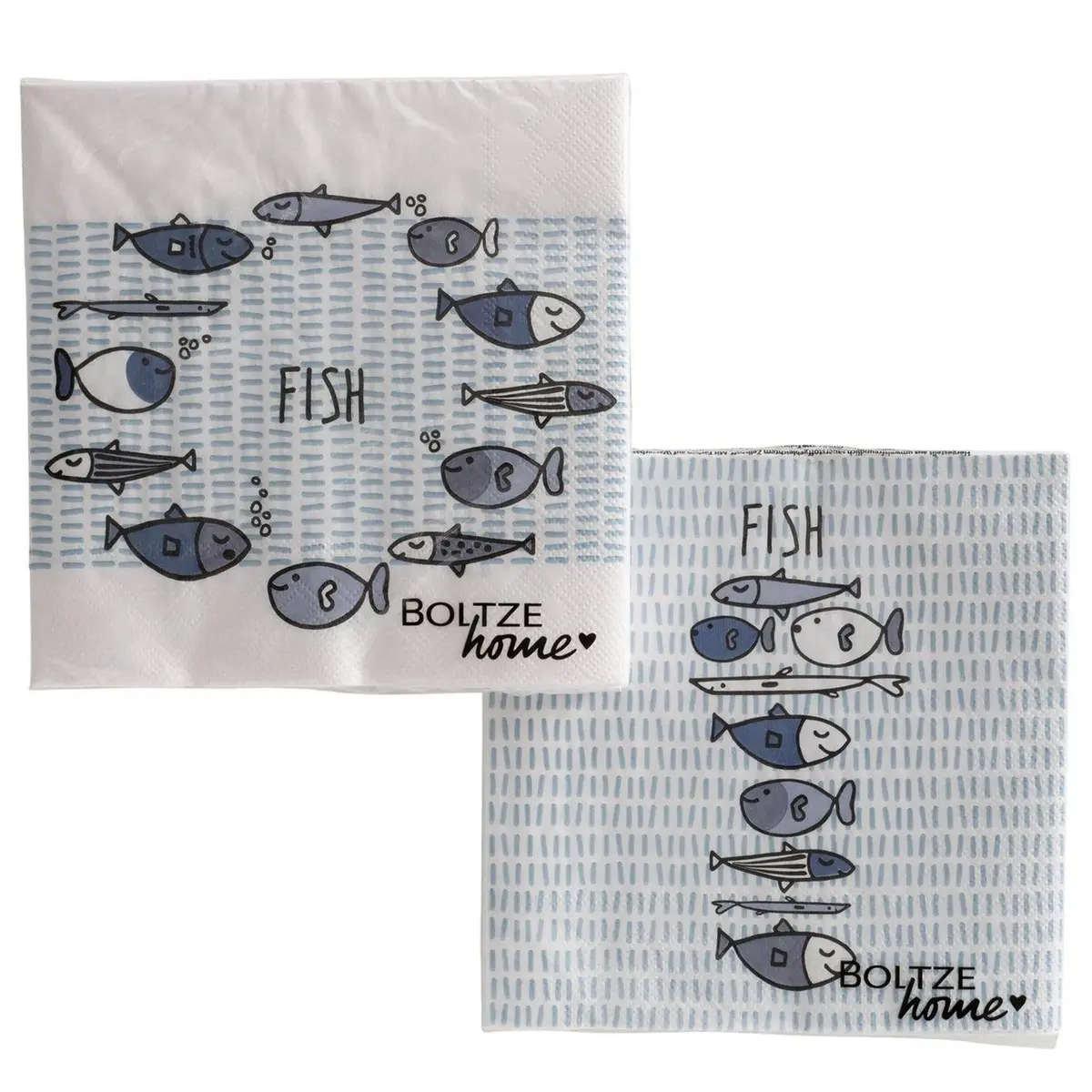 Boltze Home Servetten Vissen 1
