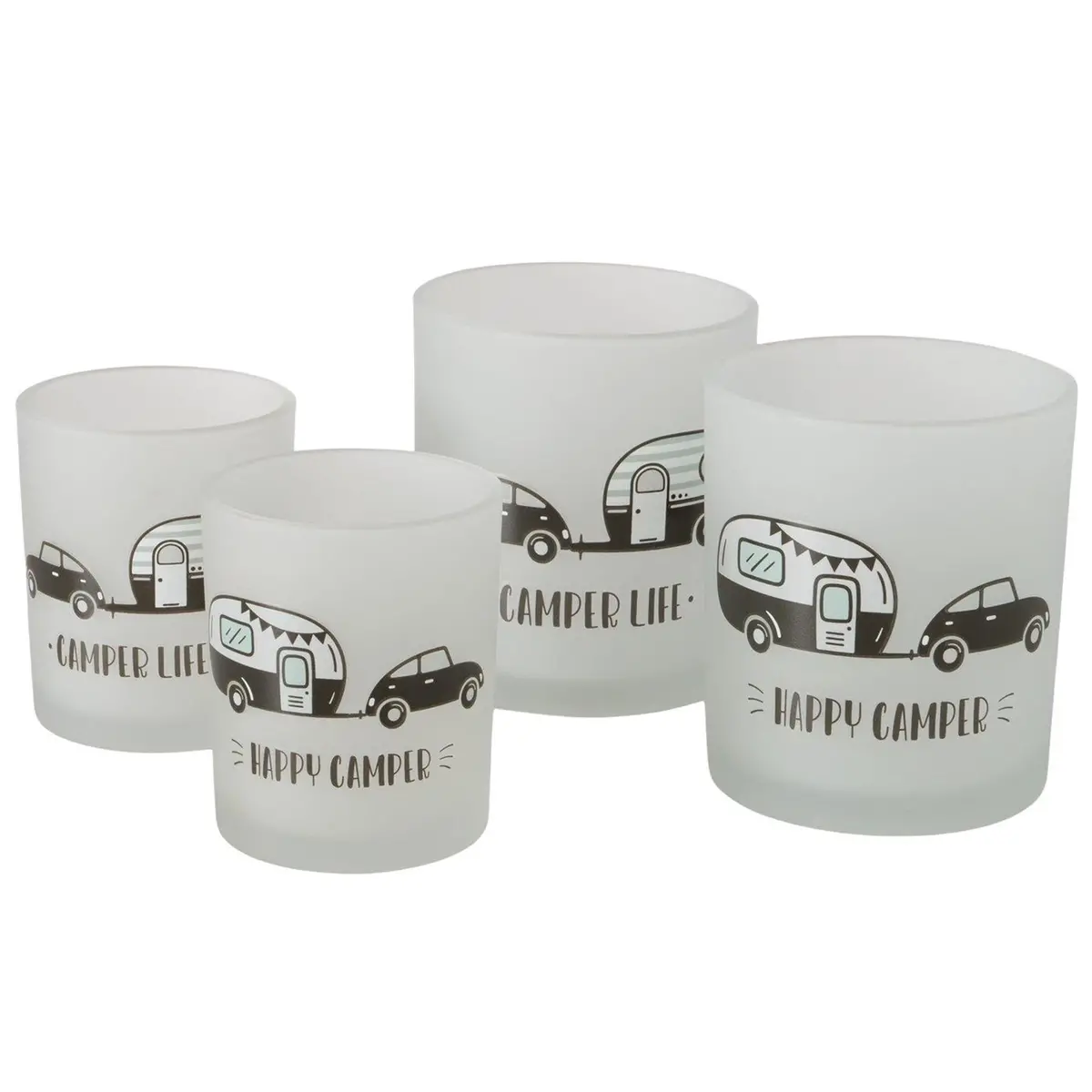 Boltze Home Windlicht Camper 2-Dlg 1