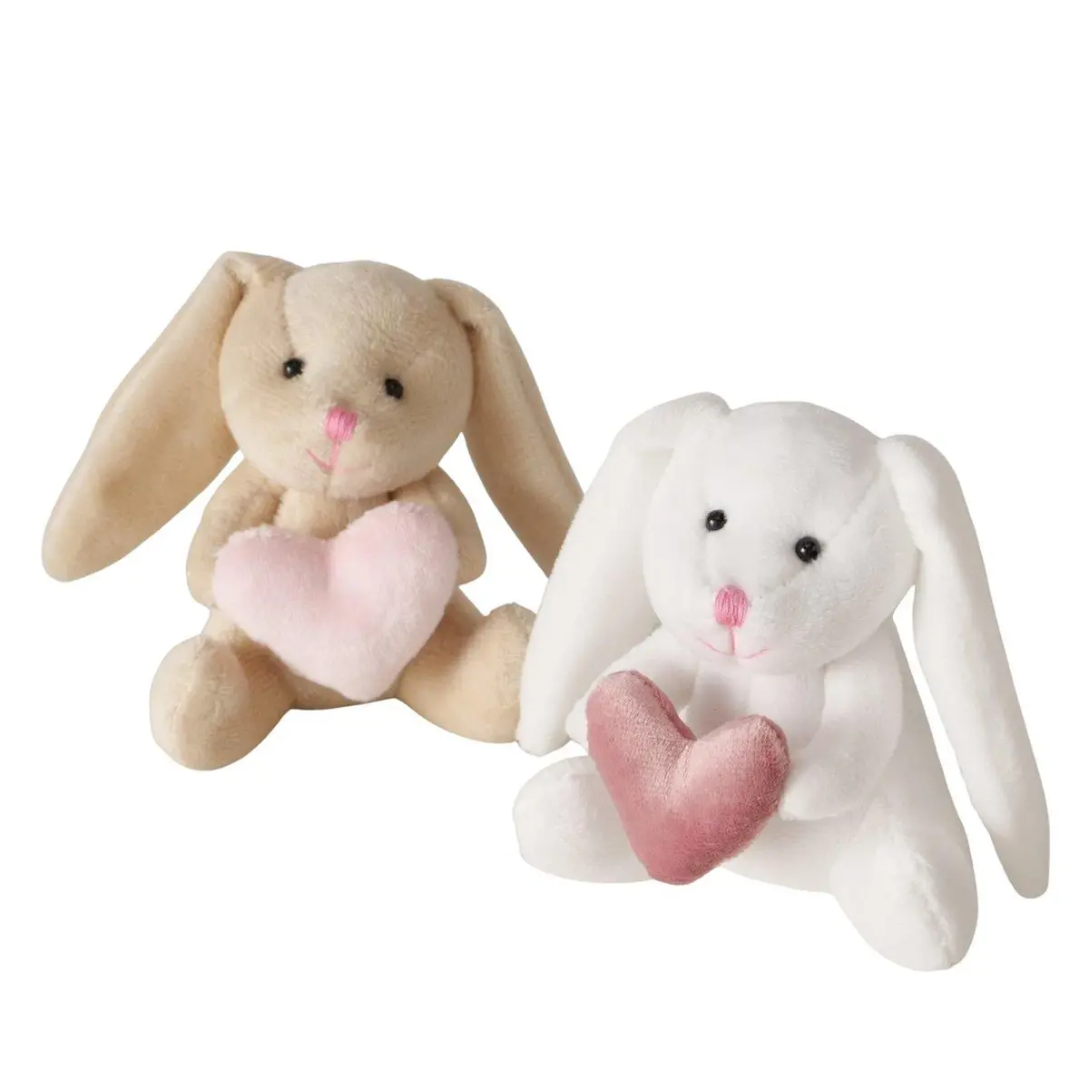 Boltze Home Pluche Konijn Met Hart H10cm 1