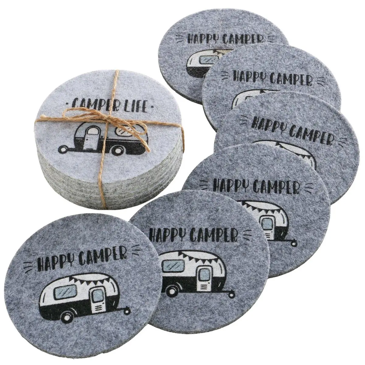 Boltze Home Onderzetter Camper 6-Dlg 1