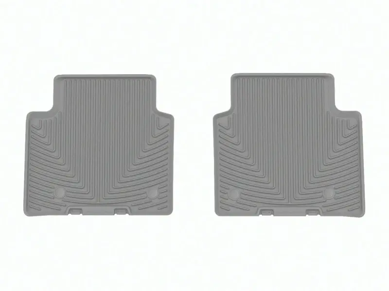 Weathertech 22-23 Jeep Grand Cherokee Wl (Incl. 2022 4Xe) Rear Rubber Mats - Grey 1